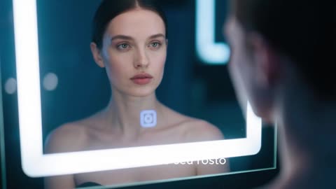 Espelho aumento 3x com LED – Precisão em maquiagem