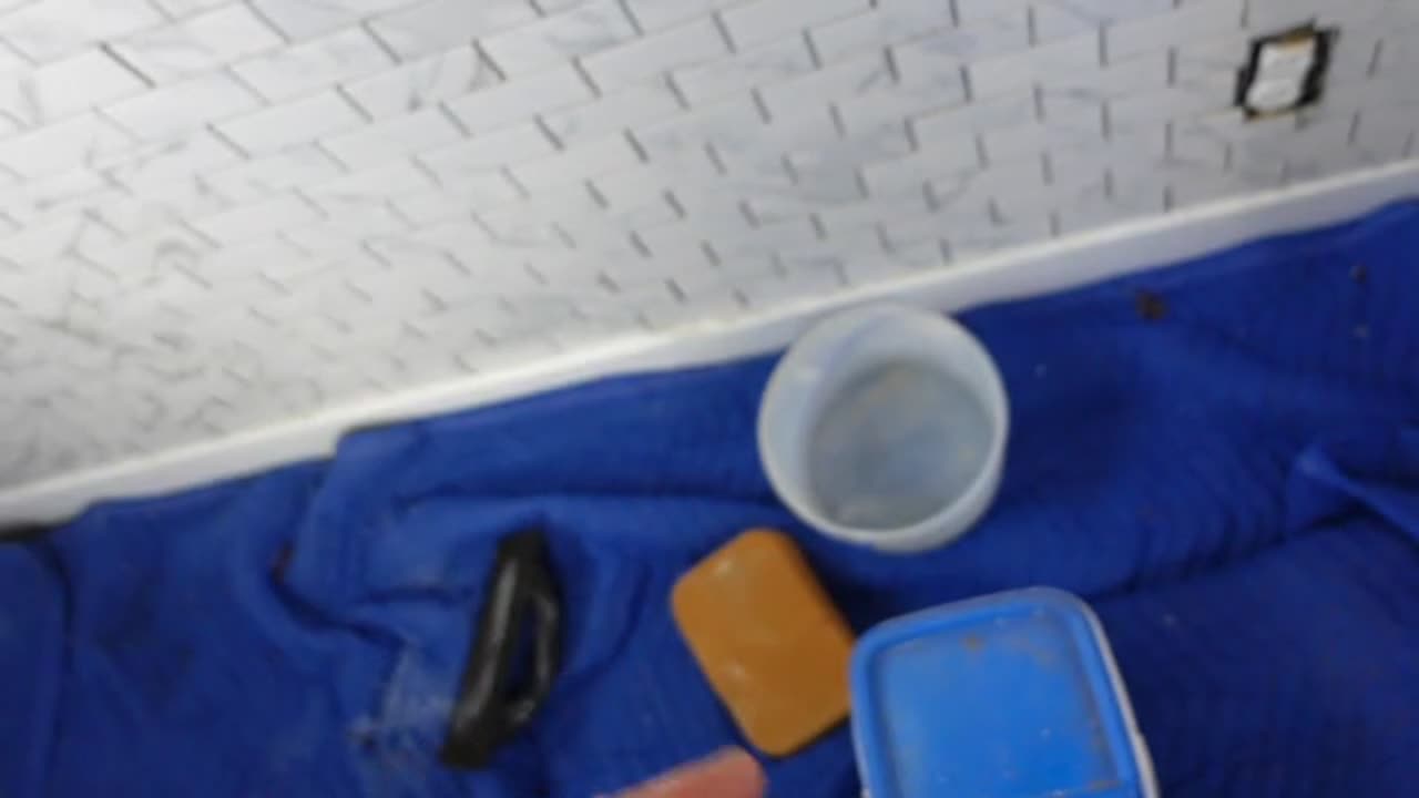 Concrete Block Check & Grout Is Done. Dang It It Ain't Shapen" UP!