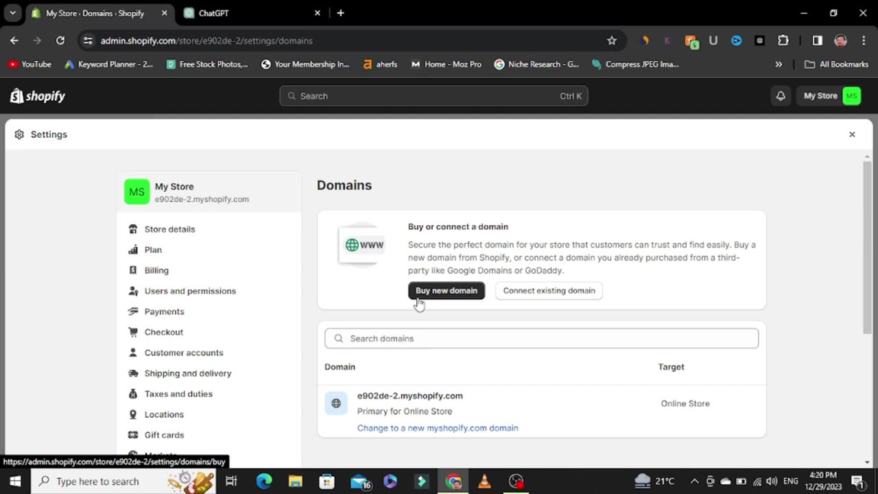 06 Shopify Dashboard Settings and Set Payment Method For Pakistan