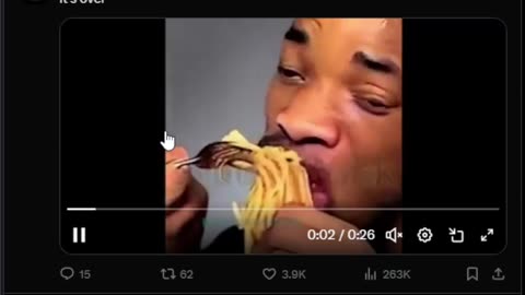 Just got access to Veo 3 and the first thing I did was try the Will Smith spaghetti test. SOUND ON