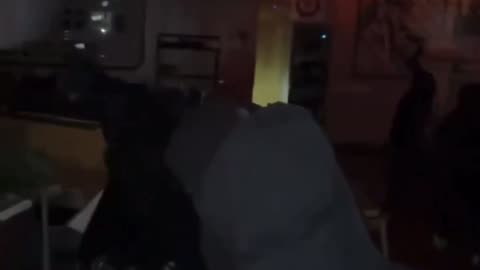 Inside Restaurant Where Masked LA Rioters Loot Cash Registers