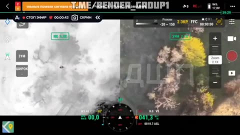 Ukrainian Took a Direct Hit and Then Tried to Shoot the Next Drone Down