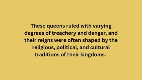 Treacherous Queens