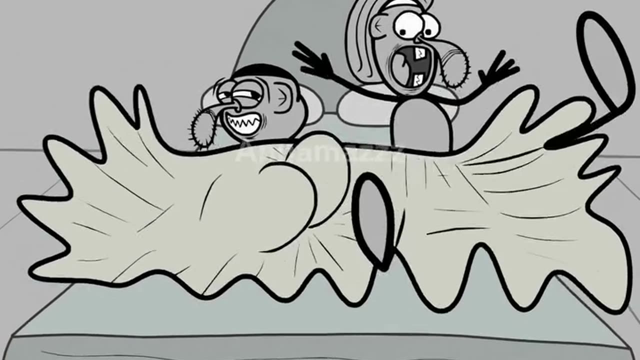 Boy vs girl for farting (funny meme Animation)