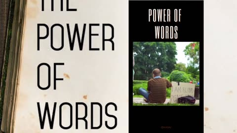 Power of words