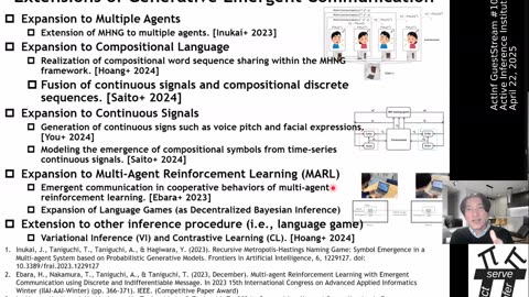 ActInf GuestStream 104.1 ~ Tadahiro Taniguchi: Collective Predictive Coding and Active Inference