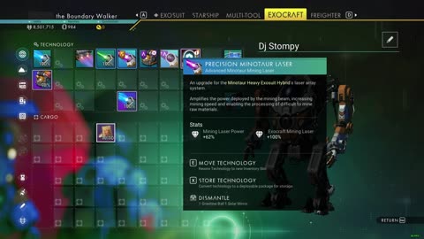 NMS│How to get Advance Mining Laser ( Precision Minotaur Laser ) For The MINOTAUR│Guide 2025