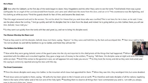 Matthew 26 through 28 NKJV (Joshzilla89 Bible Reading)