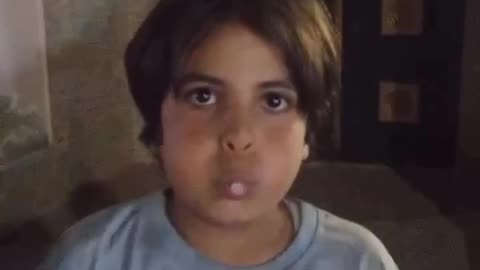 A boy swallowed a whistle