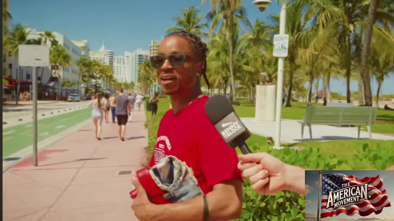 Young voters on Trump running for a 3 term very positive and sunny in Miami