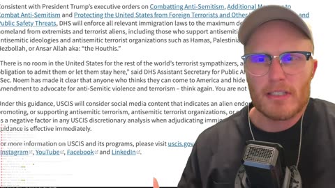 NEW DHS CRACKDOWN: Social Media Posts = No U.S. Entry?! | Anti-Semitism Now Tracked for Immigration