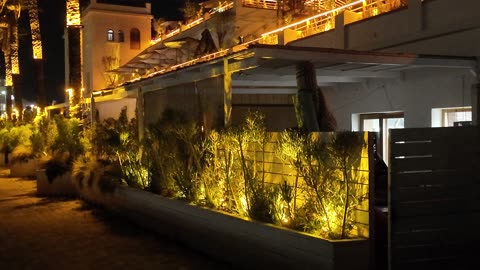 Luxury Restaurant by Antonio Banderas 🍷 Stunning Málaga City View at Night 🇪🇸 Costa del Sol [4K]