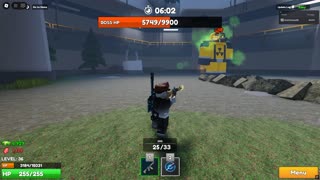 Roblox: Zombie Hunter Broken Highway Hard Gameplay