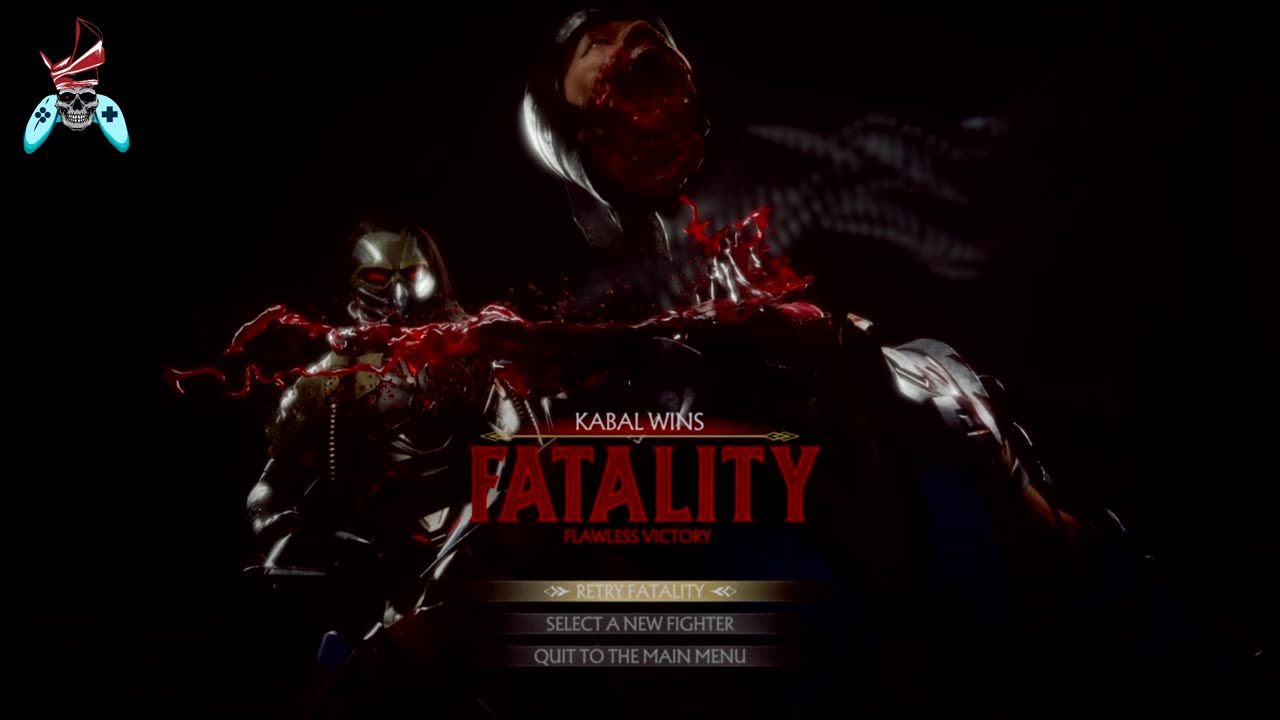 Mortal Kombat 11 Kabal fatality Hooked