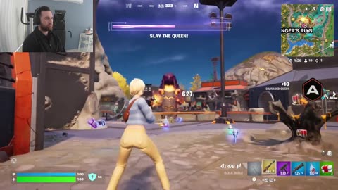 Playing fortnite
