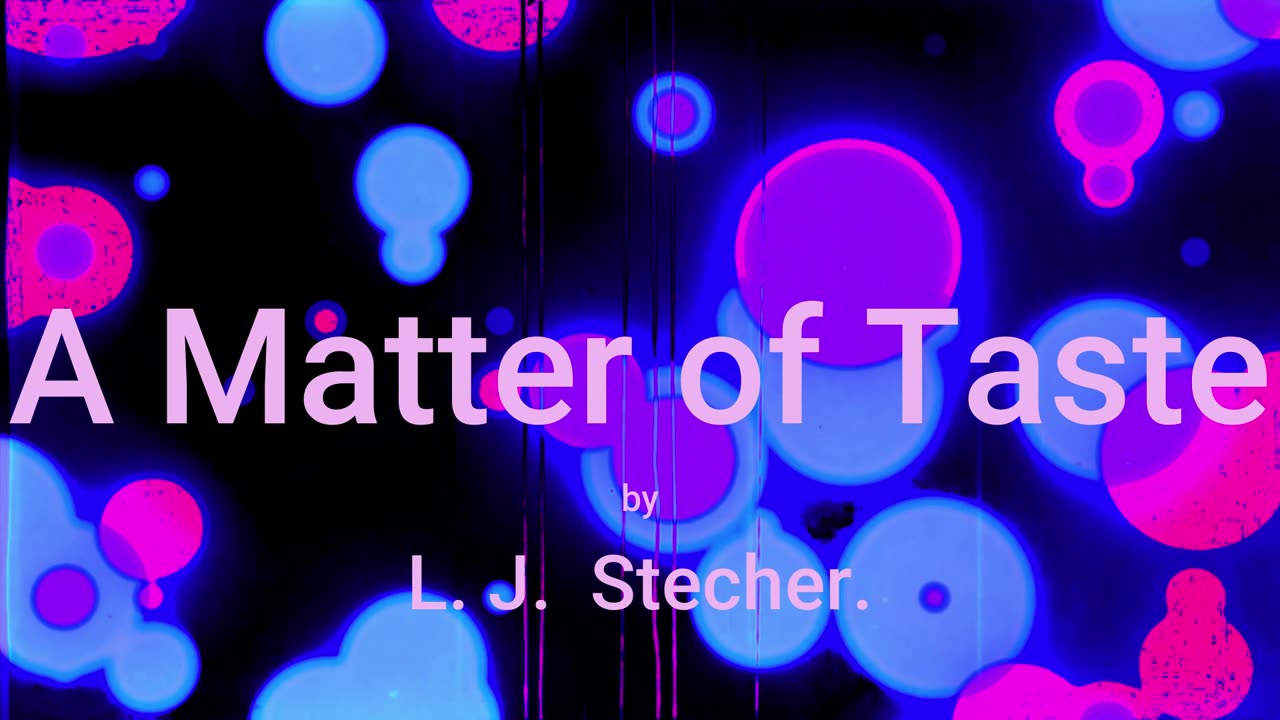 A Matter of Taste (audio short story)