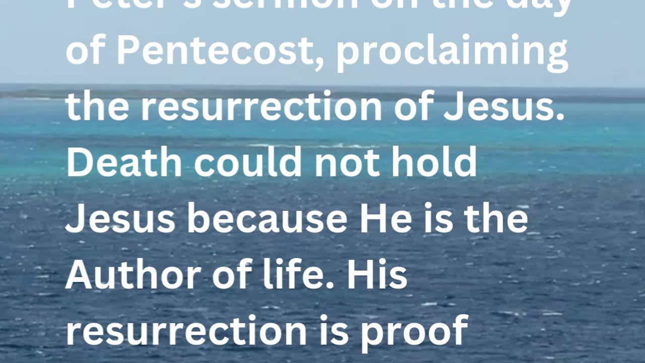 Daily Inspirations from God Acts 2:24 | Devotion