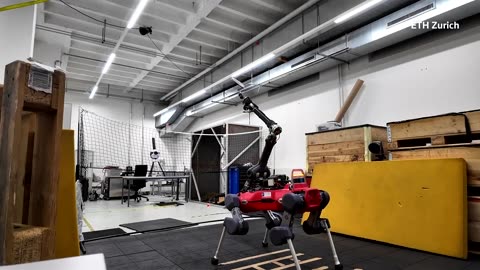 AI-powered badminton robot trained to play against humans