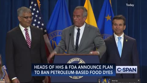 HHS Sec Robert F Kennedy Jr will ban additives containing petroleum & chemicals in our food /RFK Jr