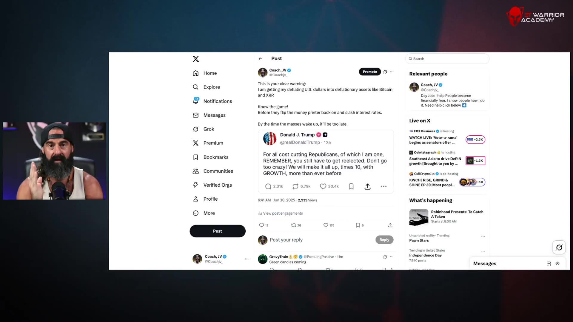 Interesting perspectives about the Big Beautiful Bills possible purpose.