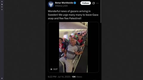 Jews Transporting Palestinians Into Europe - Who Benefits Folks?