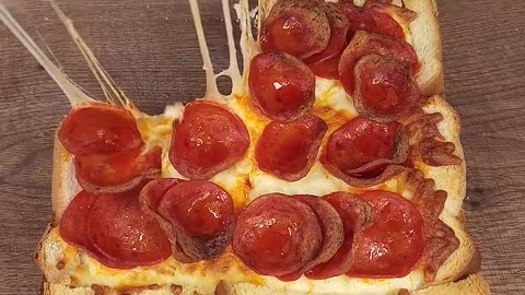 Papparoni pizza bread recipe, super easy and simple.