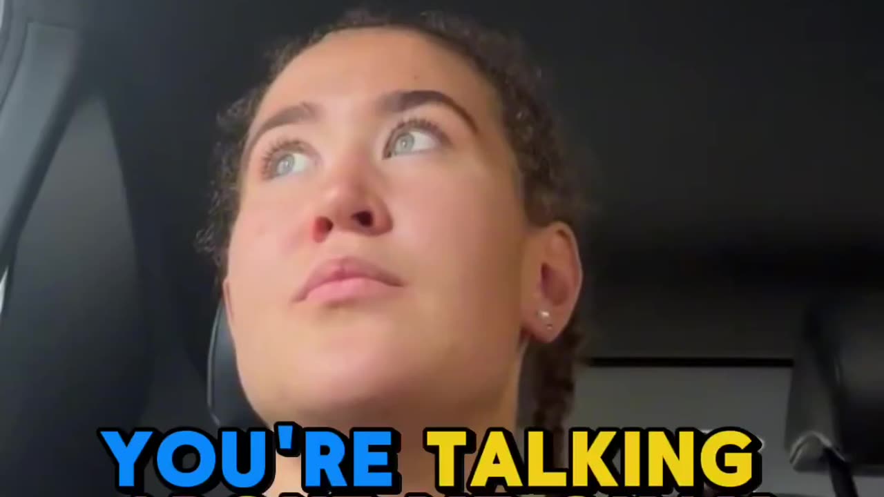 Nigger invader cab driver orders White woman to stop speaking her language
