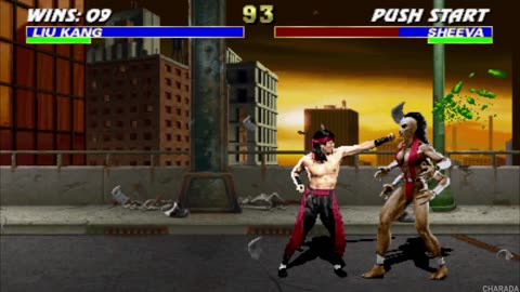 Mortal Kombat 3 - Liu Kang - Arcade Cabinet