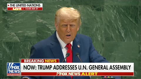 Trump Addresses The UN General Assembly About The Lies They Were Told!