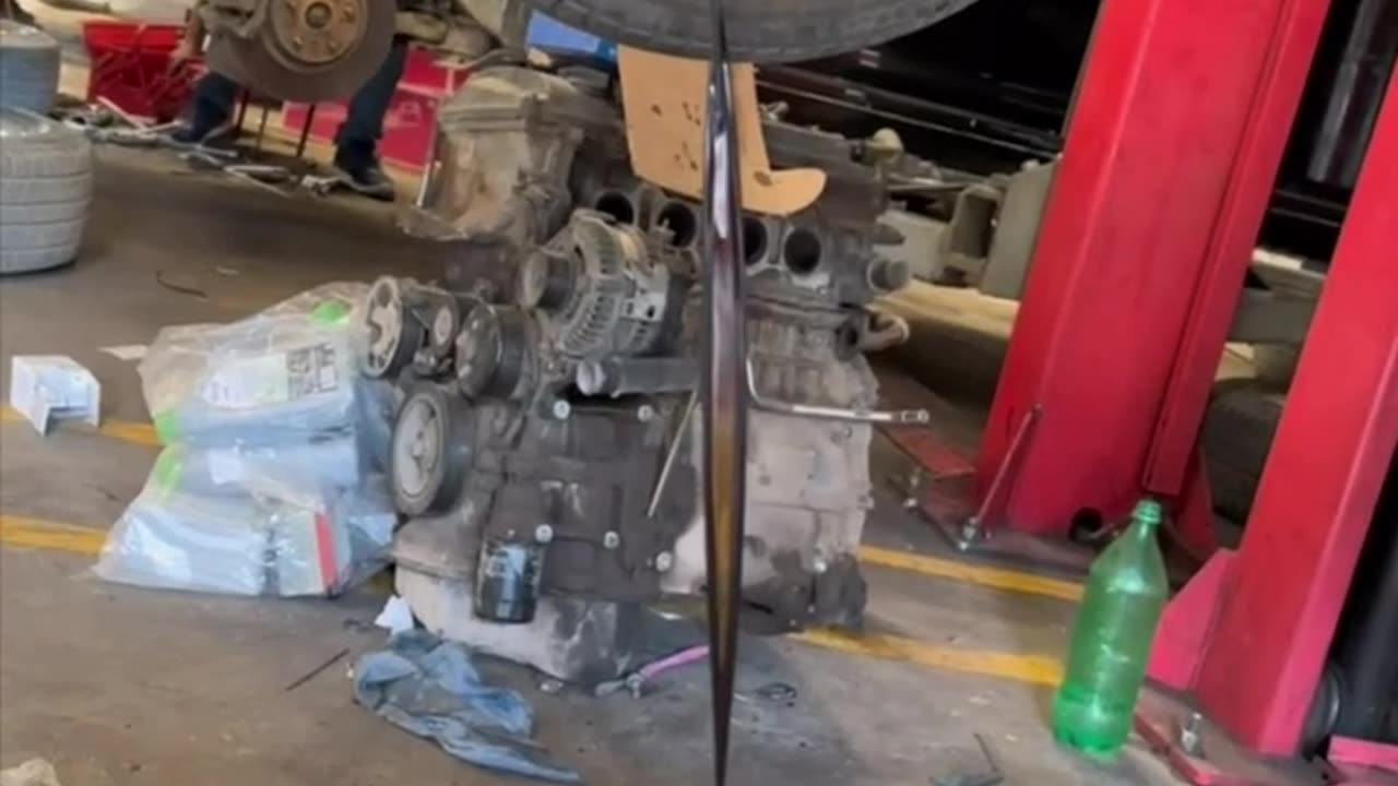 Engine Oil Draining