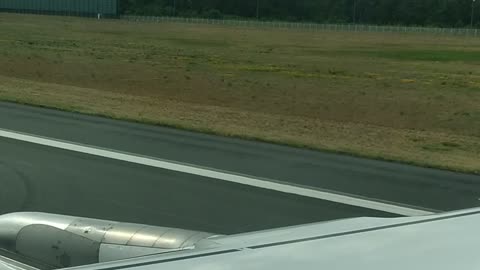 Landing in fankfurt germany.