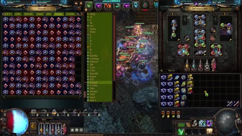 Crafting a new wand then farming the day away Elementalist FR