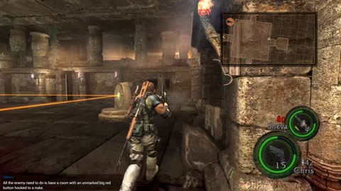 Resident Evil 5 - Laser envy
