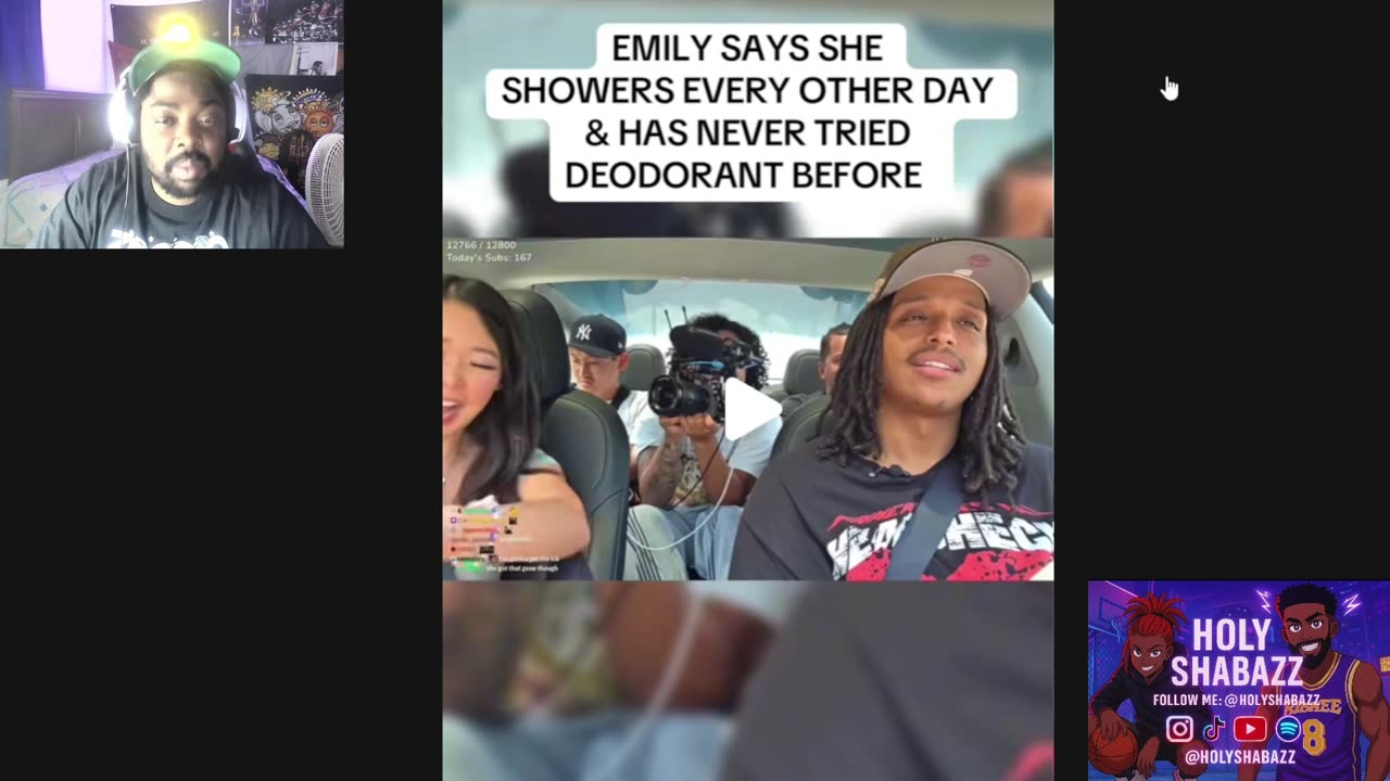 Extra Emily — The Cute Non Showering Streamer #HolyShabazz