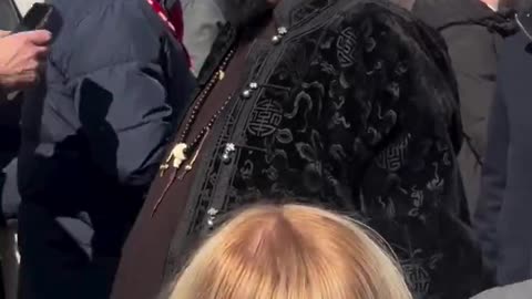 American actor Steven Seagal spotted in Moscow attending Victory Day military parade....