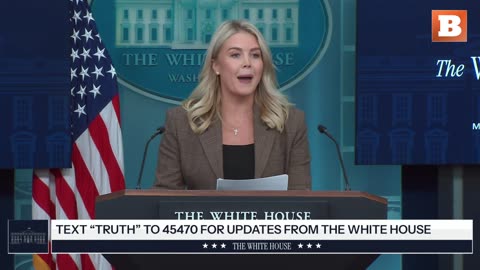 LIVE: Trump Press Secretary Karoline Leavitt Holds Press Conference at White House...