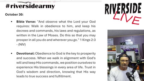 Riverside Morning Ammo Daily Devotional 10.30.25