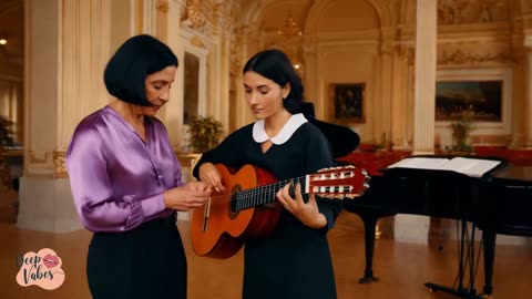 A Guitar Teacher’s Love in a Mansion’s Music Hall!