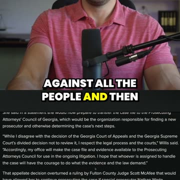 Georgia Supreme Court BOOTS FanI From Trump Case