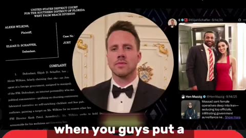 Elijah Schaffer Discusses His Lawsuit on X