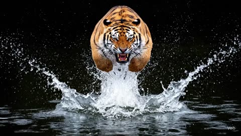 Tiger_Jumps_From_Water_Video