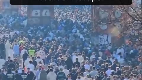 Massive Muslim Prayer in Turin Sparks Debate on Multiculturalism in Europe