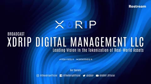 Live Stream With XDRIP Digital Management