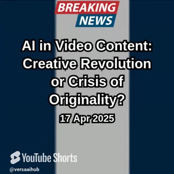 AI in Video Content: Creative Revolution or Crisis of Originality?