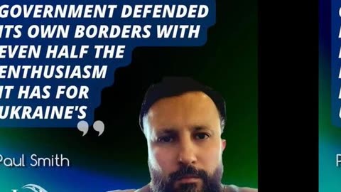BRITAIN WOULD BE A PARADISE IF THE GOVERNMENT DEFENDED it's own BORDERS with EVEN HALF THE ENTHUSIA