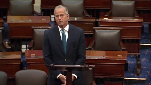 Sen Leader John Thune deflects the blame to Dems for the confirmation process