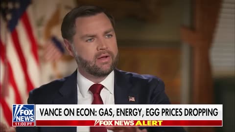 JD Vance gives his take on how the economy is doing currently