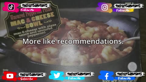 Trader Joe's Uncured Pepperoni Pizza Mac and Cheese Bowl - Pizza Review
