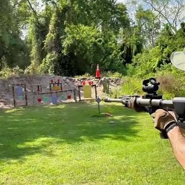 .50 BMG口径 #国外合法拍摄国内请勿模仿 #武器科普 #实弹射击 #男人减速带 #靶场射击