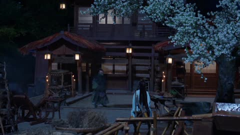 Fan Yue & Bai shou moonlight mystique bai shou and old demon bond at night episode 7